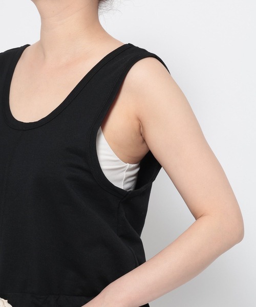 LOWRYS FARM（ローリーズファーム）の「カットオールインワン 661875（サロペット/オーバーオール・レディース・アイボリー/ブラック/ホワイト/ベージュ/グレー系その他5・MEDIUM/SMALL）」の10枚目の写真