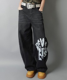 SPINNS | サイドスタッズバルーンパンツ/バディガール(その他パンツ)