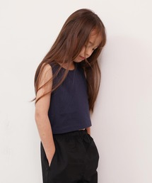 ZI-ON（ジーオン）の「クロップド チビ タンクトップ 226-04（タンクトップ）」