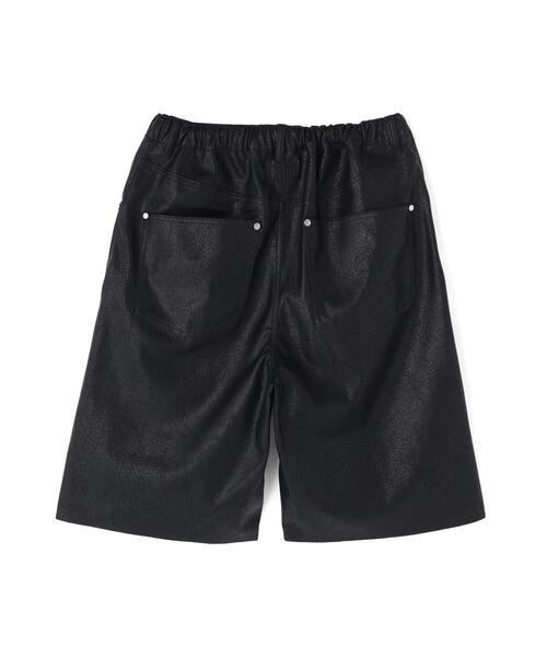 DANKE SCHON(ダンケシェーン)の「DankeSchon/ダンケシェーン/PULEATHER W-KNEE SHORTS(その他パンツ・レディース・ブラック・M/L)」の7枚目の写真