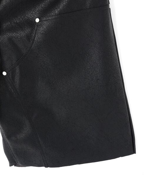 DANKE SCHON(ダンケシェーン)の「DankeSchon/ダンケシェーン/PULEATHER W-KNEE SHORTS(その他パンツ・レディース・ブラック・M/L)」の11枚目の写真