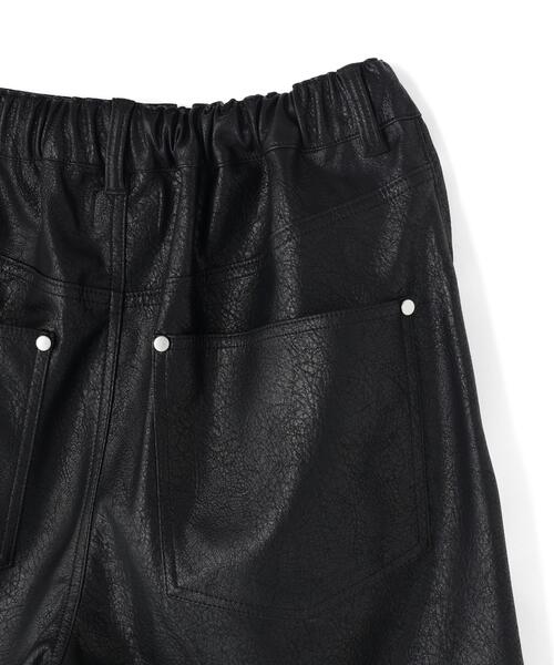 DANKE SCHON(ダンケシェーン)の「DankeSchon/ダンケシェーン/PULEATHER W-KNEE SHORTS(その他パンツ・レディース・ブラック・M/L)」の13枚目の写真