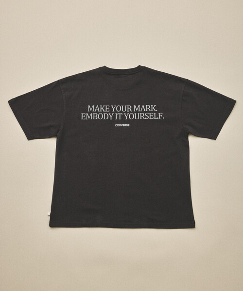 CONVERSE(コンバース)の「CONVERSE/コンバース 別注 ヴィンテージライク フォト TEE(Tシャツ/カットソー・メンズ・ブラック系その他/オフホワイト/チャコールグレー/ブラック/ホワイト系その他/ホワイト・SMALL/LARGE/MEDIUM)」の10枚目の写真