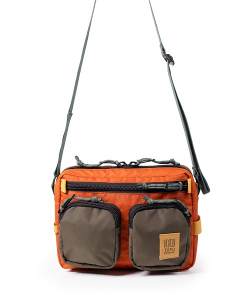 TOPO DESIGNS(トポデザインズ)の「500mlペットボトル収納可能【TOPO DESIGNS】BLOCK BAG(ショルダーバッグ・メンズ・オレンジ/ホワイト系その他/パープル系その他/ブラック系・ONE SIZE)」の18枚目の写真