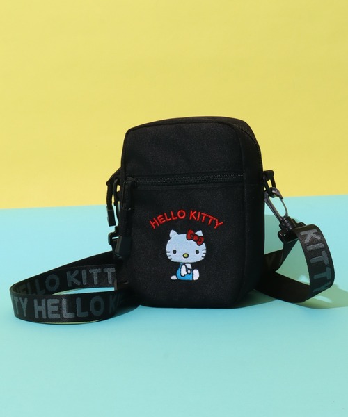 sanrio（サンリオ）の「【HELLO KITTY/ハローキティ】縦型 ミニショルダーバッグ（ショルダーバッグ・レディース・ブラック系2/ブラック系1/ブラウン系その他/ブラウン系その他2・FREE）」の2枚目の写真