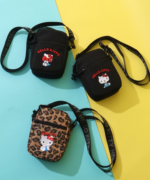 sanrio（サンリオ）の「【HELLO KITTY/ハローキティ】縦型 ミニショルダーバッグ（ショルダーバッグ・レディース・ブラック系2/ブラック系1/ブラウン系その他/ブラウン系その他2・FREE）」の5枚目の写真