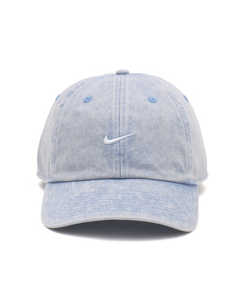 NIKE(ナイキ)の「NIKE U NK CLUB CAP U CB DENIM 24 L / ナイキ クラブ キャップ U CB デニム 24 L 【SP】(キャップ・メンズ・ライトブルー/ライトグレー・M/L)」の3枚目の写真