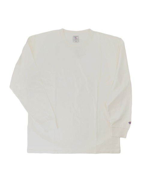 JEMORGAN(ジェーイーモーガン)の「JEMORGAN 16 -天竺 ピグメントL S T(Tシャツ/カットソー・メンズ・ホワイト/グリーン/オレンジ/パープル/ブラック/サックスブルー・L/M/XL)」の2枚目の写真