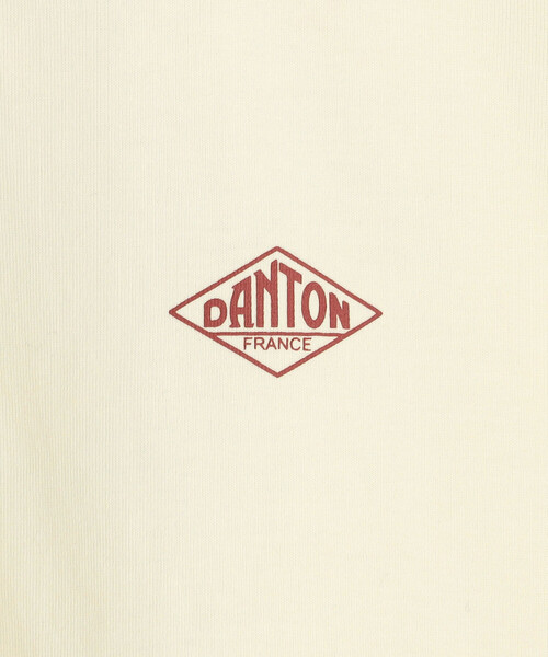 DANTON(ダントン)の「【STORE EXCLUSIVE】Short Sleeve Logo T-Shirt(Tシャツ/カットソー・メンズ・ブラック/アイボリー/オリーブ/ホワイト/ブラウン・M/L/S/XL/XXL)」の8枚目の写真
