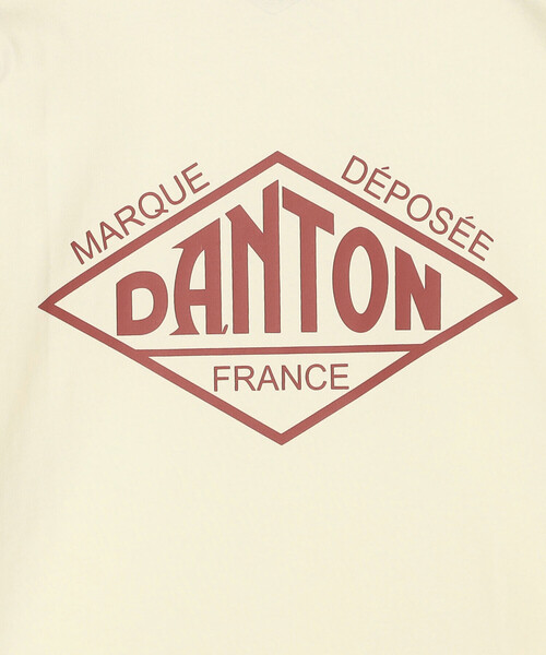 DANTON(ダントン)の「【STORE EXCLUSIVE】Short Sleeve Logo T-Shirt(Tシャツ/カットソー・メンズ・ブラック/アイボリー/オリーブ/ホワイト/ブラウン・M/L/S/XL/XXL)」の12枚目の写真