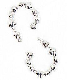 FREAK'S STORE（フリークスストア）の「BASICKS/ベイシックス Heart Dropped Earrings / a-AC23 / ハートモチーフ フープピアス（ピアス（両耳用））」