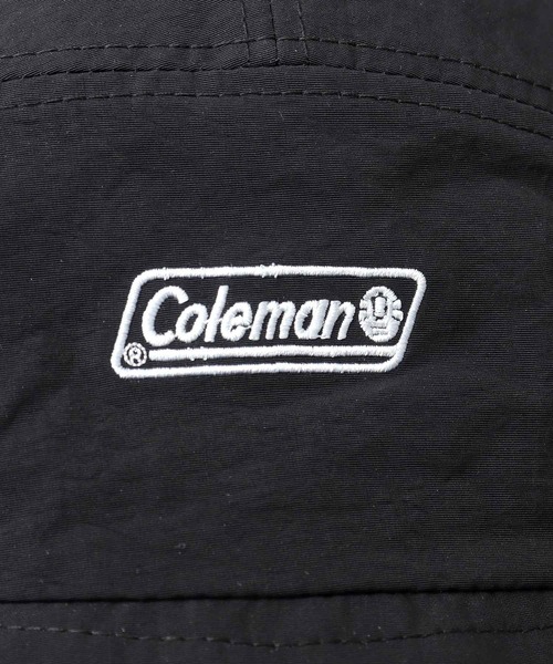 COLEMAN(コールマン)の「撥水ナイロン ロングバイザー メッシュ切替 ジェットハット ビッグサンシェード付き(ハット・メンズ・ブラック/グレー/オフホワイト・FREE)」の8枚目の写真