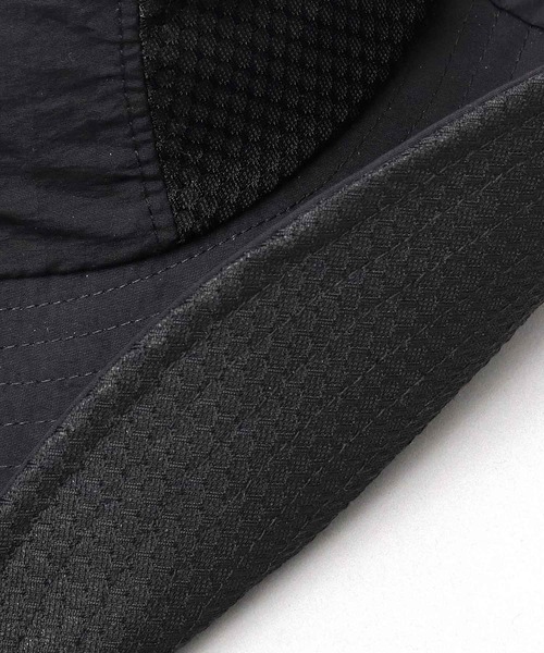 COLEMAN(コールマン)の「撥水ナイロン ロングバイザー メッシュ切替 ジェットハット ビッグサンシェード付き(ハット・メンズ・ブラック/グレー/オフホワイト・FREE)」の10枚目の写真
