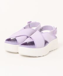 ABC SELECT エービーシーセレクト CL CROSS KNIT SANDAL 5 クロスニットサンダル 5 W2068 LILAC