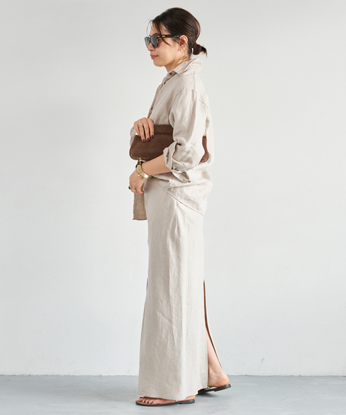 ドゥーズィエムクラス  OGLINEN シャツ OGLINEN シャツ（シャツ/ブラウス）｜Deuxieme Classe（ドゥーズィエム