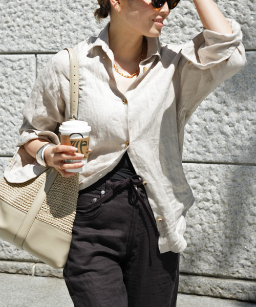 ドゥーズィエムクラス  OGLINEN シャツ OGLINEN シャツ（シャツ/ブラウス）｜Deuxieme Classe（ドゥーズィエム
