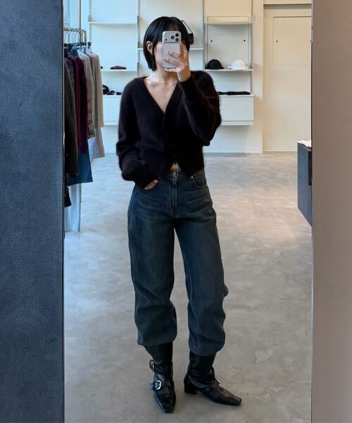 DIAGONAL(ダイアゴナル)の「BASIC LINE DENIM PANTS (dark blue)(デニムパンツ・レディース・その他・SMALL/MEDIUM)」の12枚目の写真