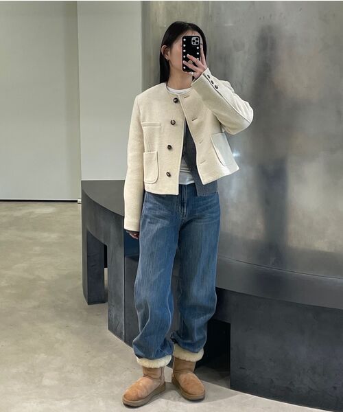 DIAGONAL(ダイアゴナル)の「BASIC LINE DENIM PANTS (dark blue)(デニムパンツ・レディース・その他・SMALL/MEDIUM)」の17枚目の写真