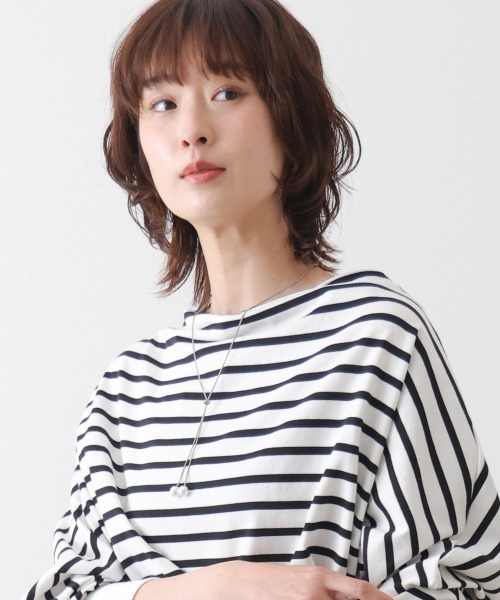 Bou Jeloud(ブージュルード)の「ダブルパールネックレス(ネックレス・レディース・ゴールド/シルバー・ONESIZE)」の9枚目の写真