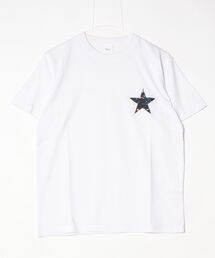 rehacer | rehacer TEE : Dark Flower Star TEE / ダークフラワー スター T-shit(Tシャツ/カットソー)