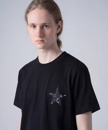 rehacer TEE : Dark Flower Star TEE / ダークフラワー スター T-shit