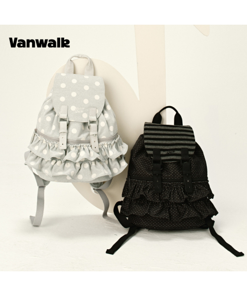 VANWALK（バンウォーク）の「Shirring Backpack [Gray]（バックパック/リュック・レディース・その他・FREE）」の3枚目の写真