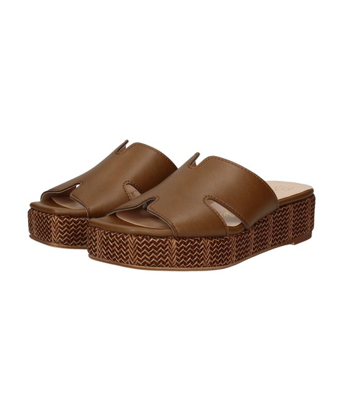 Bridget Birkin（ブリジットバーキン）の「【Bridget Birkin】厚底プラットフォームサンダル(562125)（サンダル・レディース・ブラウン/ダークブラウン/ブラック・S/L/LL/M）」の9枚目の写真