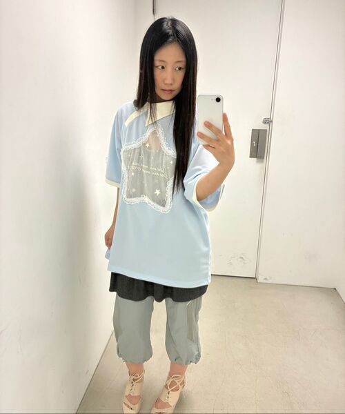 OJOS(オホス)の「Nylon Banding Capri pants / Grey(その他パンツ・レディース・その他・1/2/3)」の6枚目の写真