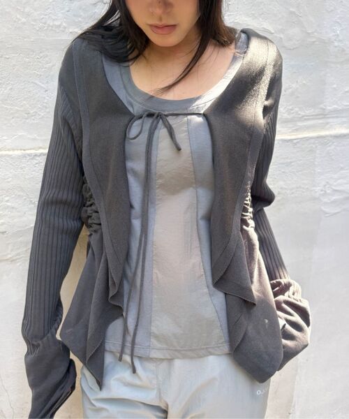 OJOS(オホス)の「Nylon Banding Capri pants / Grey(その他パンツ・レディース・その他・1/2/3)」の7枚目の写真