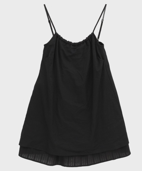 BLACKUP（ブラックアップ）の「[MADE] スヌアシャーリングミニキャミワンピース（ワンピース・レディース・ブラック/ホワイト・FREE）」の10枚目の写真