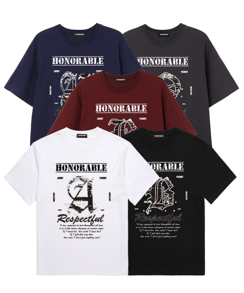 VANNWORKS(バンワークス)の「ABO 半袖Tシャツ (VS0228) B_ホワイト(Tシャツ/カットソー・メンズ・その他・MEDIUM/SMALL/X-LARGE/LARGE/XX-LARGE)」の4枚目の写真