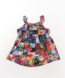 HYSTERIC MINI | CRAZY QUILT総柄 Viscotex チュニック(Tシャツ/カットソー)