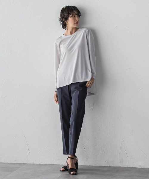 la.f…(ラエフ)の「撥水トリコットパンツ(その他パンツ・レディース・ネイビー/ベージュ・7号/9号/11号)」の7枚目の写真