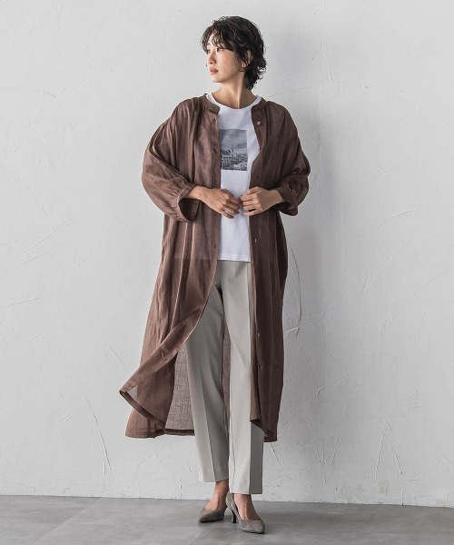 la.f…(ラエフ)の「撥水トリコットパンツ(その他パンツ・レディース・ネイビー/ベージュ・7号/9号/11号)」の14枚目の写真
