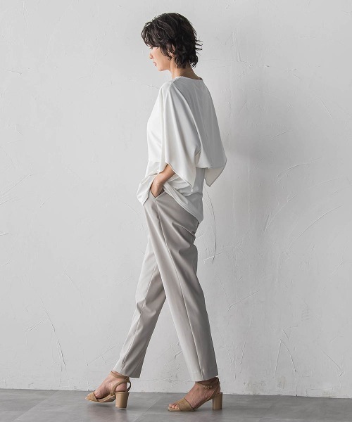 la.f…(ラエフ)の「撥水トリコットパンツ(その他パンツ・レディース・ネイビー/ベージュ・7号/9号/11号)」の17枚目の写真