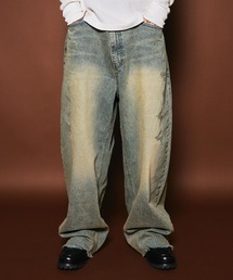 Subciety | Fade wide denim(デニムパンツ)