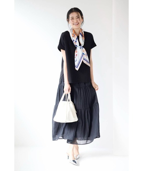 M.deux（エムドゥ）の「バックチャーム付きカットソー（Tシャツ/カットソー・レディース・オフホワイト・MEDIUM）」の3枚目の写真