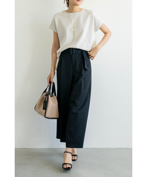 M.deux（エムドゥ）の「バックチャーム付きカットソー（Tシャツ/カットソー・レディース・オフホワイト・MEDIUM）」の5枚目の写真