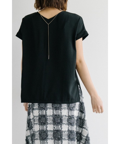 M.deux（エムドゥ）の「バックチャーム付きカットソー（Tシャツ/カットソー・レディース・オフホワイト・MEDIUM）」の11枚目の写真
