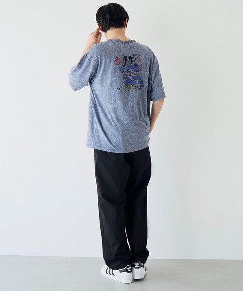 coen(コーエン)の「レトロスポーツTシャツ(Tシャツ/カットソー・メンズ・グレー/ネイビー/イエロー/その他1・M/L/XL)」の19枚目の写真