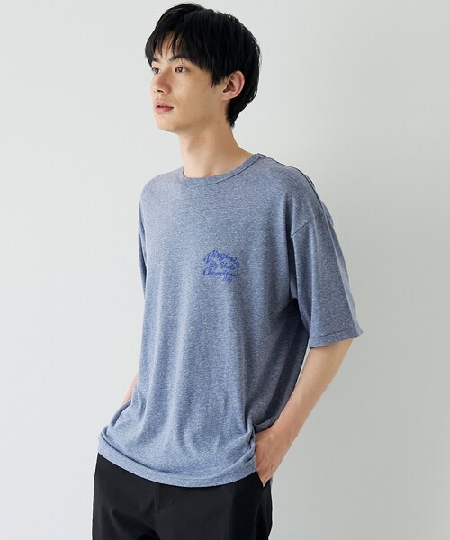 coen(コーエン)の「レトロスポーツTシャツ(Tシャツ/カットソー・メンズ・グレー/ネイビー/イエロー/その他1・M/L/XL)」の20枚目の写真