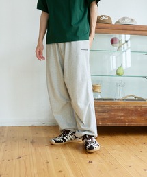 cotton wide prime pants / コットンワイドスウェットパンツ