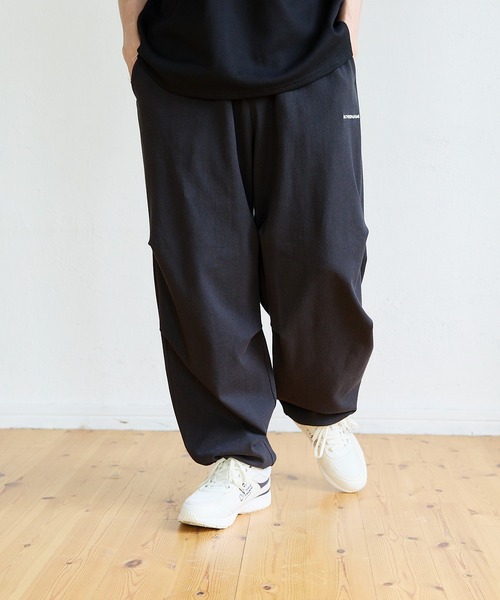 kaoyorinakami（カオヨリナカミ）の「cotton wide prime pants / コットンワイドスウェットパンツ（スウェットパンツ・メンズ・グレー/ブラック・SMALL/MEDIUM/LARGE/X-LARGE）」の21枚目の写真
