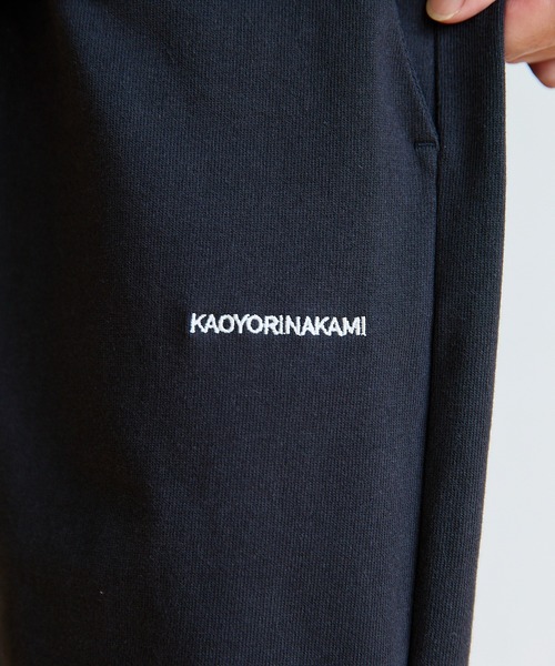 kaoyorinakami（カオヨリナカミ）の「cotton wide prime pants / コットンワイドスウェットパンツ（スウェットパンツ・メンズ・グレー/ブラック・SMALL/MEDIUM/LARGE/X-LARGE）」の11枚目の写真