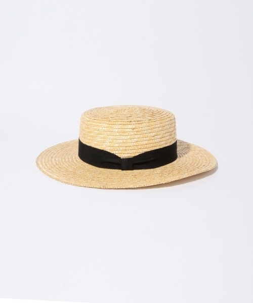 Ray BEAMS(レイビームス)の「Ray BEAMS / ストローカンカン帽(ハット・レディース・ナチュラル/ブラウン・ONE SIZE)」の7枚目の写真
