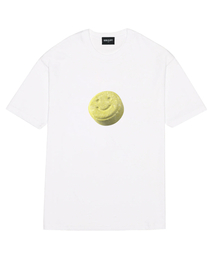 BORN SLIPPY（ボーンスリッピー）の「Smile Candy(Yellow) T-shirt (White)（Tシャツ/カットソー）」