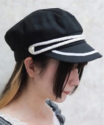 axes femme（アクシーズファム）の「バイカラーロープマリンキャス（ハット）」