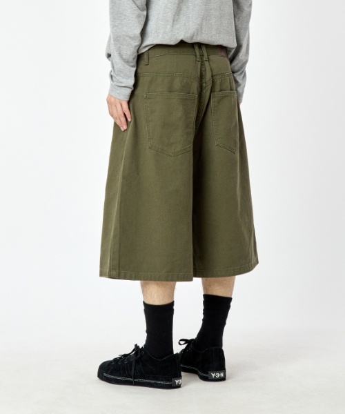TEXX(テックス)の「TX409 バミューダデニムショーツ (カーキ)(その他パンツ・レディース・カーキ・32inch/30inch/28inch/34inch/36inch/26inch)」の6枚目の写真