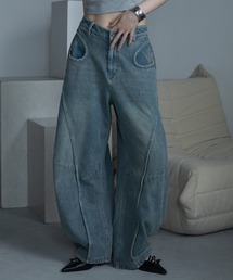 セール】LOOSE FIT WIDEDENIM/ルーズフィットワイドデニム（デニム