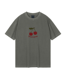 ジュージーチェリー ピグメントオーバーサイズ半袖Tシャツ(クロップ含む)